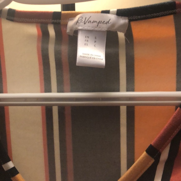 Striped long sleeve cropped t - Picture 2 of 4